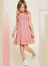 Pink Colour Latest fancy Designer Party Festive Wear Imported Herban Line Children Stylish westren Collection GIRAA 01